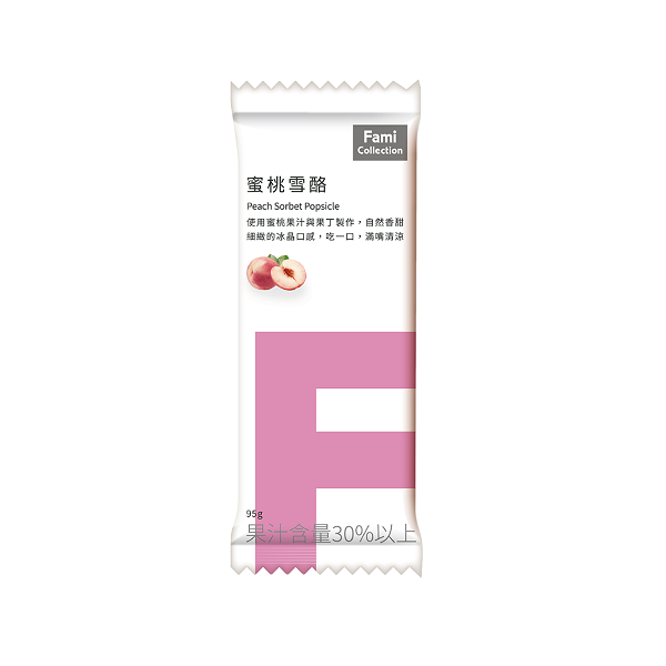 FMC蜜桃雪酪冰棒